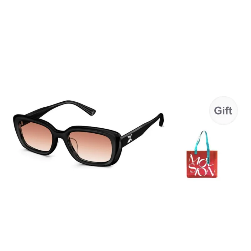 MOLSION Plate Frame Square Sunglasses Unisex-5
