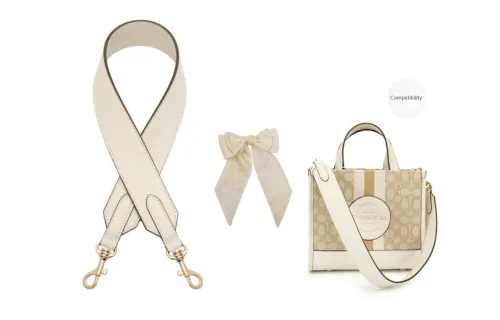 Lan Bao Fan Microfiber Synthetic Leather Bag Accessories Women's White