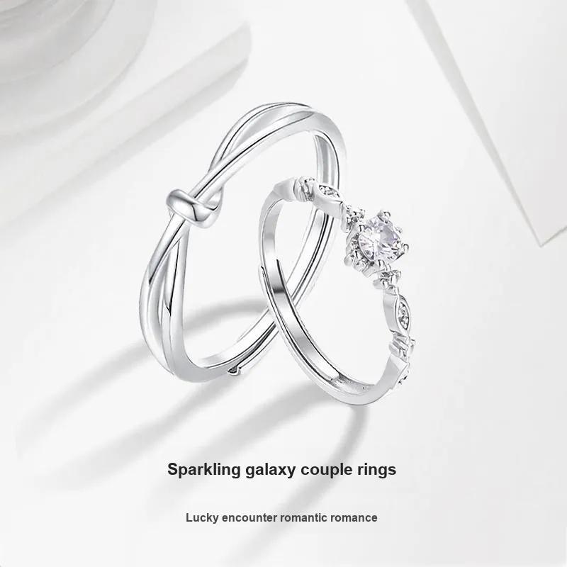 MISS TOOYA 999 Fine Silver Rings Unisex-1