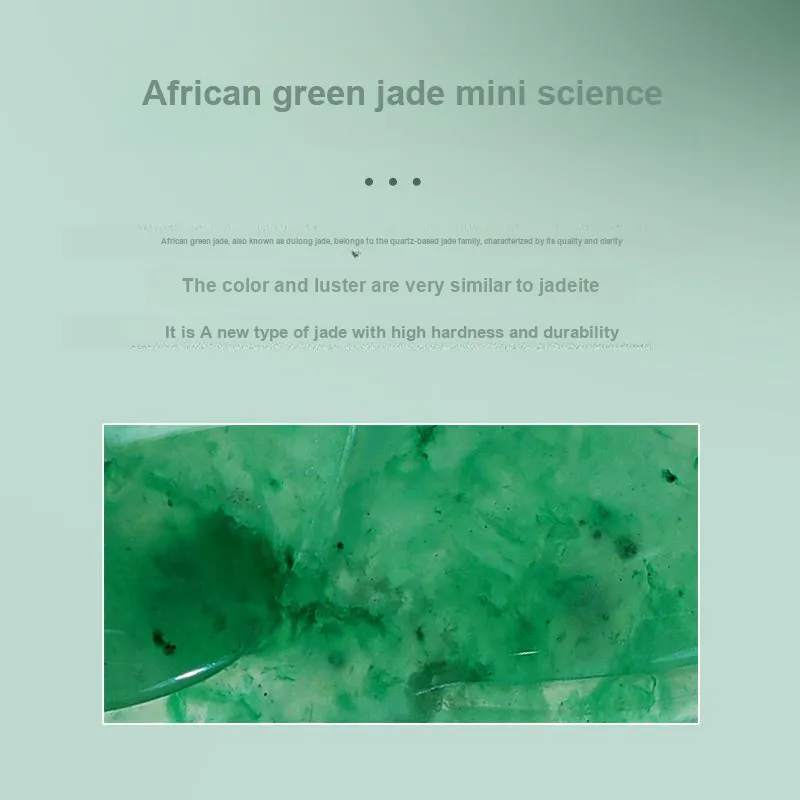 YINXIANGMOU African Emerald Necklaces Unisex-4