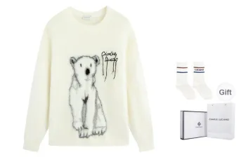 Charlie Luciano Sweater Unisex White