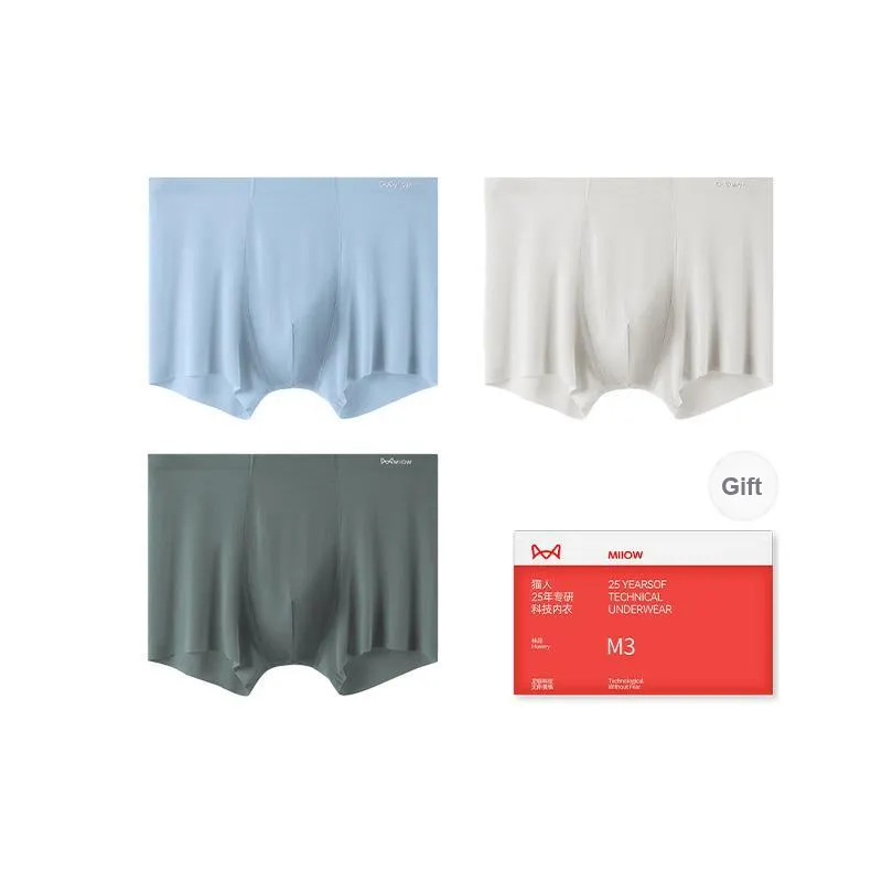 MIIOW Underpants Men's Shopping Bag 3 Pack-12