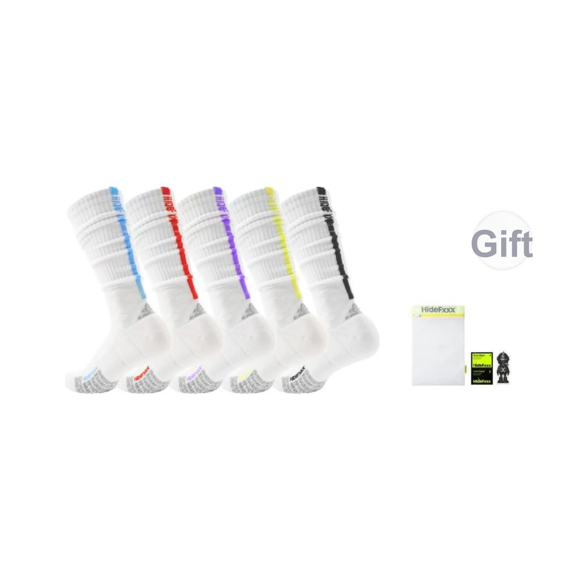 Hidefxx Basketball Socks Unisex Gift Box Combination