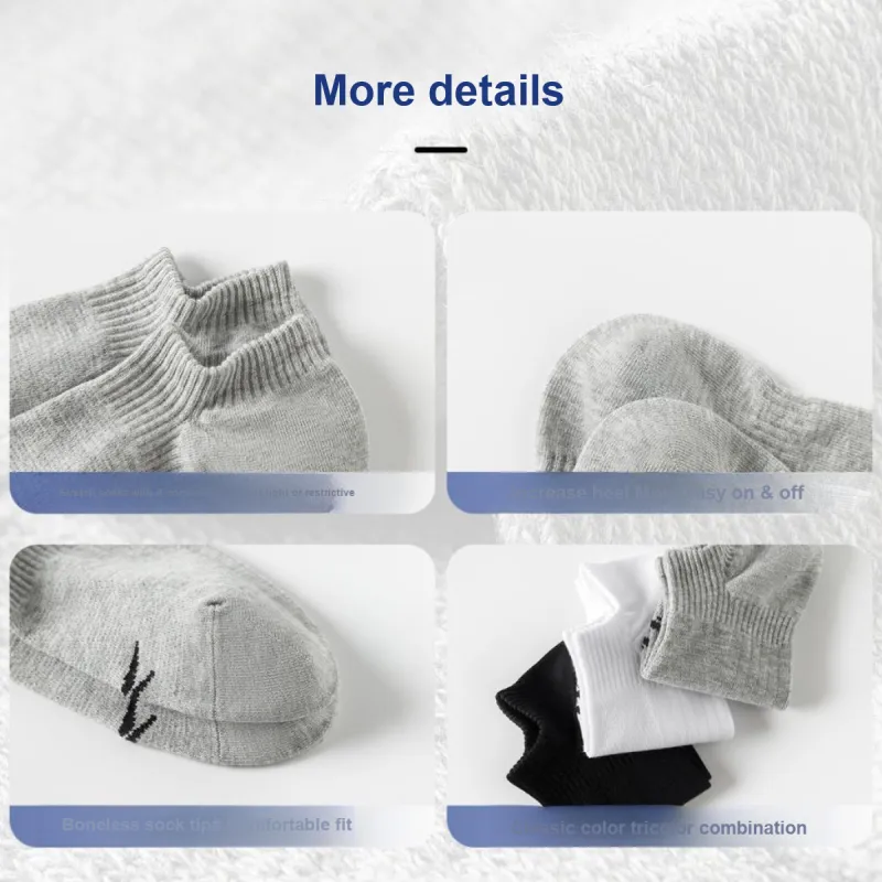 Reebok Ankle Socks Unisex 3 Pack-9