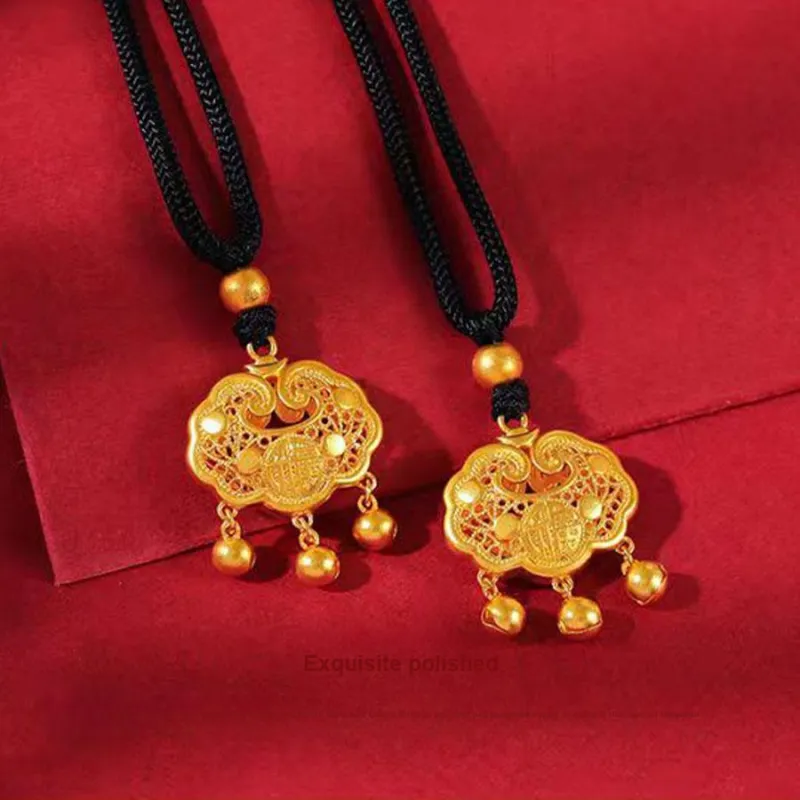 Master Kim 990 Fine Silver Gold Necklace By Weight Unisex-1