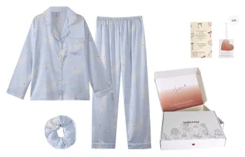 WANANNI Pajama Set Women's Blue
