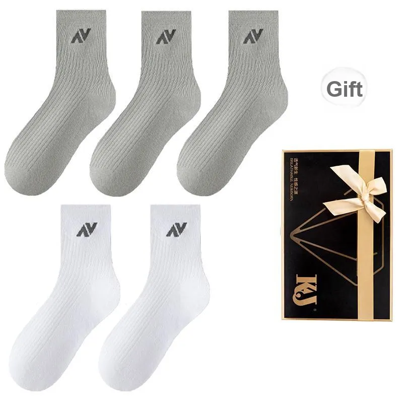 KJ Mid Calf Socks Men's Gift Box Set-26