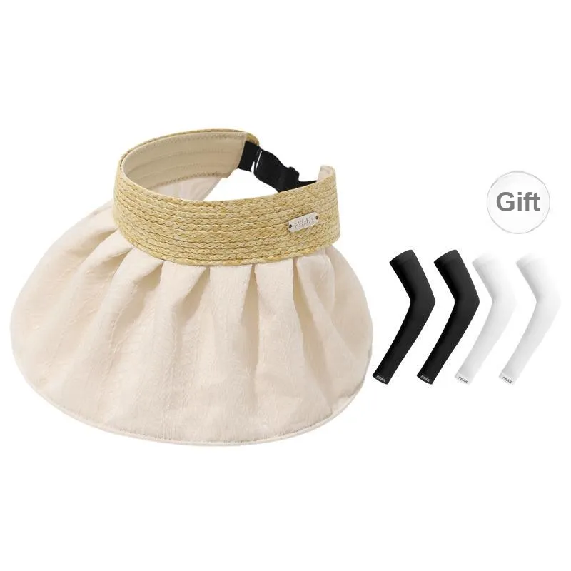 PEAK Polyester Sun Protection Hats Women's-5