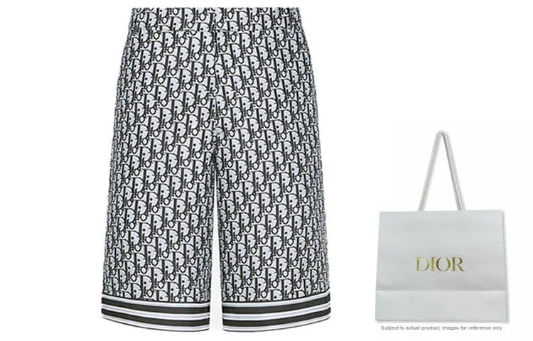 DIOR Quarterly New Products Casual Shorts Men Black-2