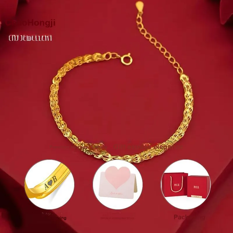 CHAOHONGJI S925 Silver Bracelets Women's-2