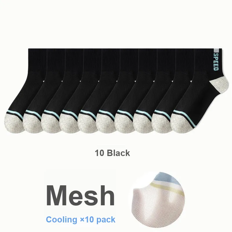 7 SEVFUN Mid Calf Socks Men's Combo Set-47