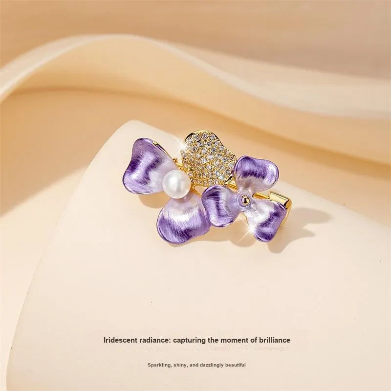 Mofei Freshwater Pearl Brooches Women's-3