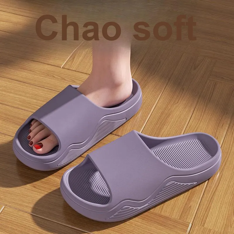 Foot Recreation Summer Indoor Home Use Slip Resistant Bathroom Bathing Eva Slippers, Unisex, Slippers-14