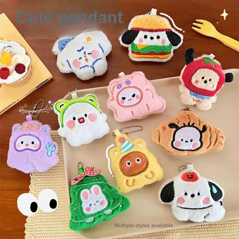 Yi Bu Kang Plush Pendants Unisex-30