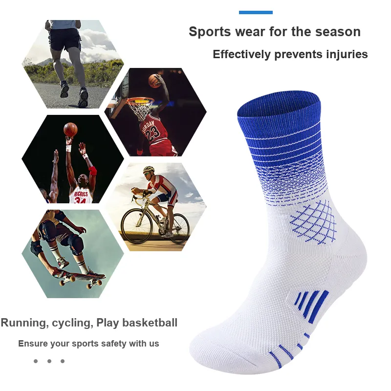 MIIOW Trend Party Series Basketball Socks Unisex Combo Set-5