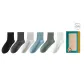 Black/Dark Gray/Light Gray/Gray Blue/Pea Green/Ecru