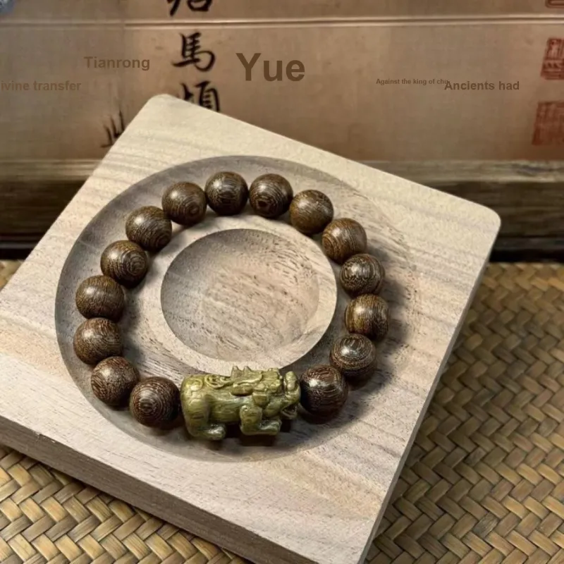BNNYW Golden Sandalwood Bracelets Unisex-2