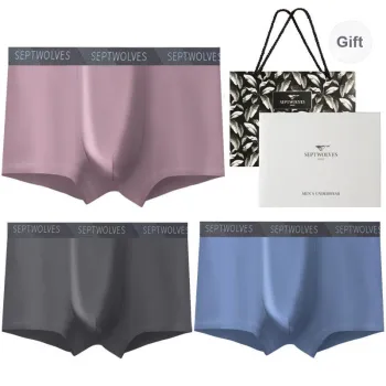 SEPTWOLVES Underwear Gift Box Men's 3 Pack Gift Box Set