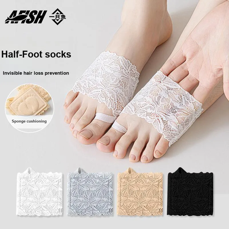 AFISH No Show Socks Women's Shopping Bag 4 Pack-1