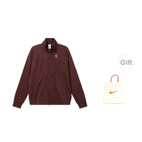 Nike Jackets Men Burgundy