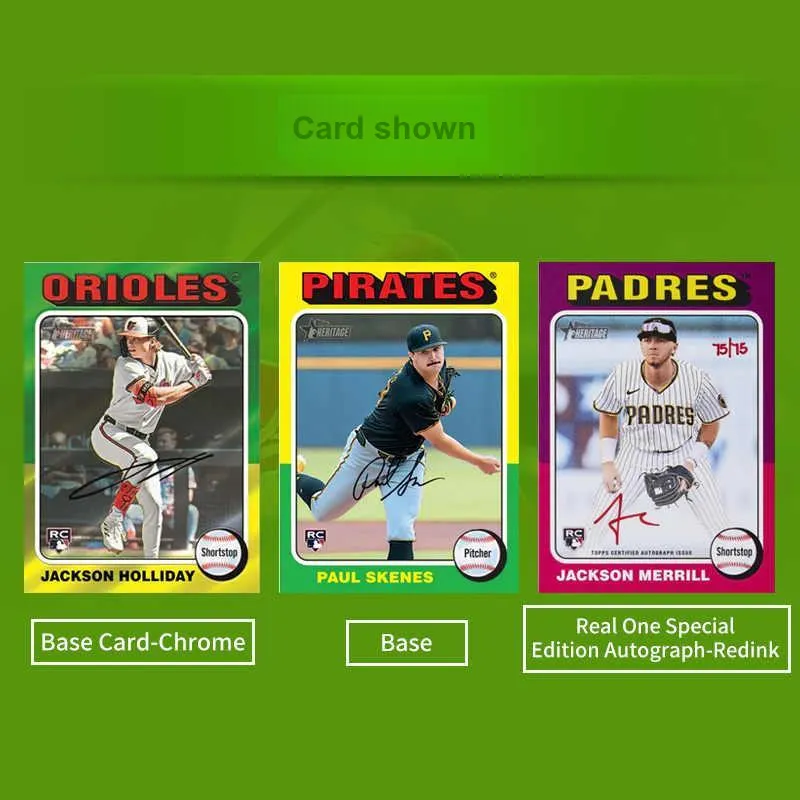 Topps 2024 Topps Heritage High Number Baseball Value Box 10x Lot-3