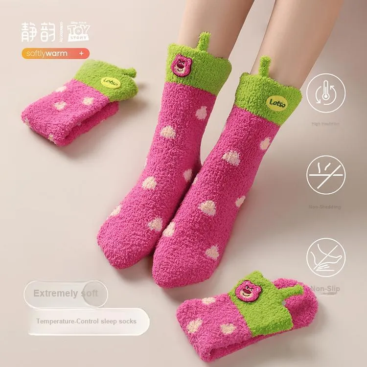 JINGYUN x Disney Mid Calf Socks Women's-4