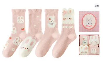 Caramella Mid-Calf Socks Women's 4 Pack