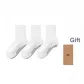 [3 Pack]White, White, White