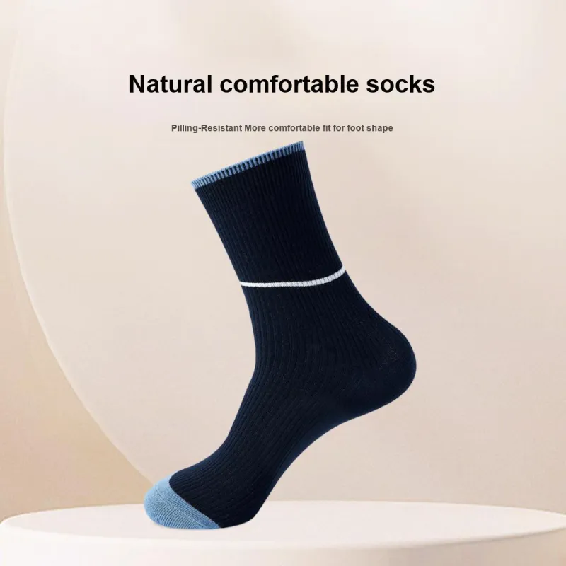 GOSO Mid Calf Socks Men's 4 Pack-2