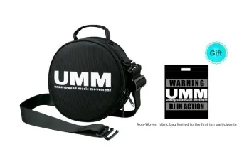 UMM Nylon DJ Head Mounted One Shoulder Handbag Small Size Unisex Multicolor