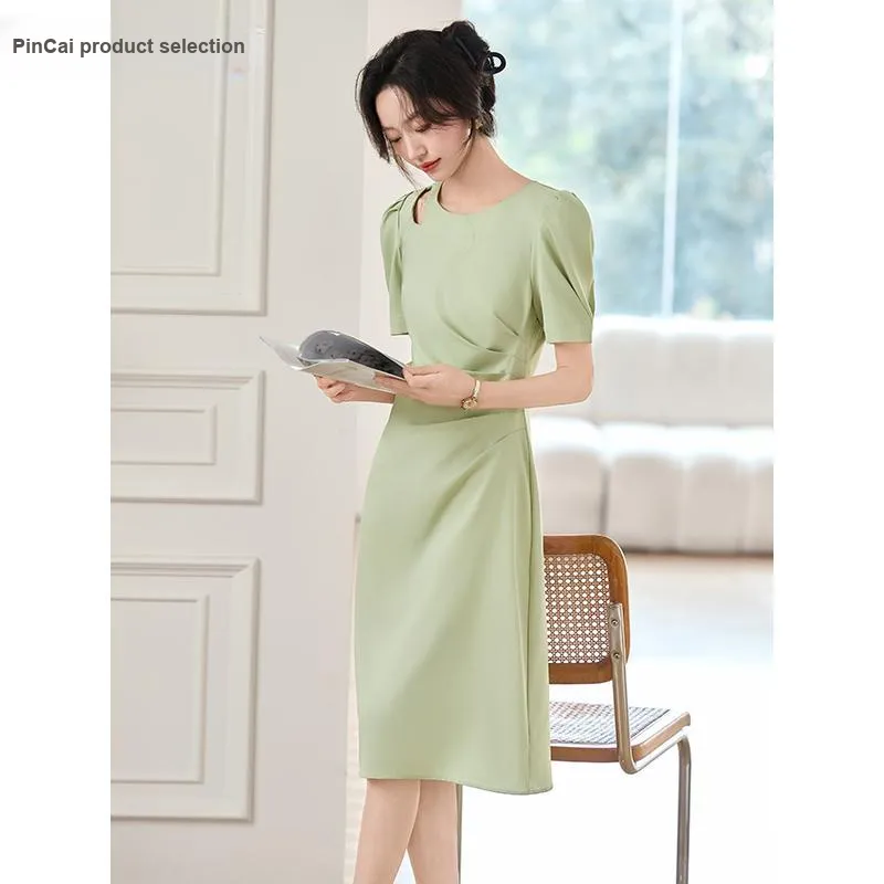Taste The Color Short Sleeved Dress Women's-4