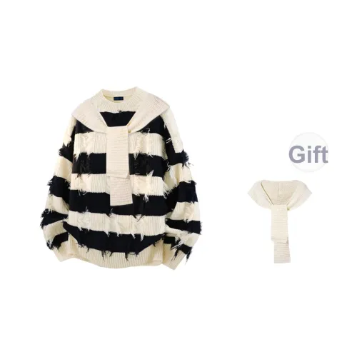 FONDLOOK Свитер Бесплатно Шарф Унисекс