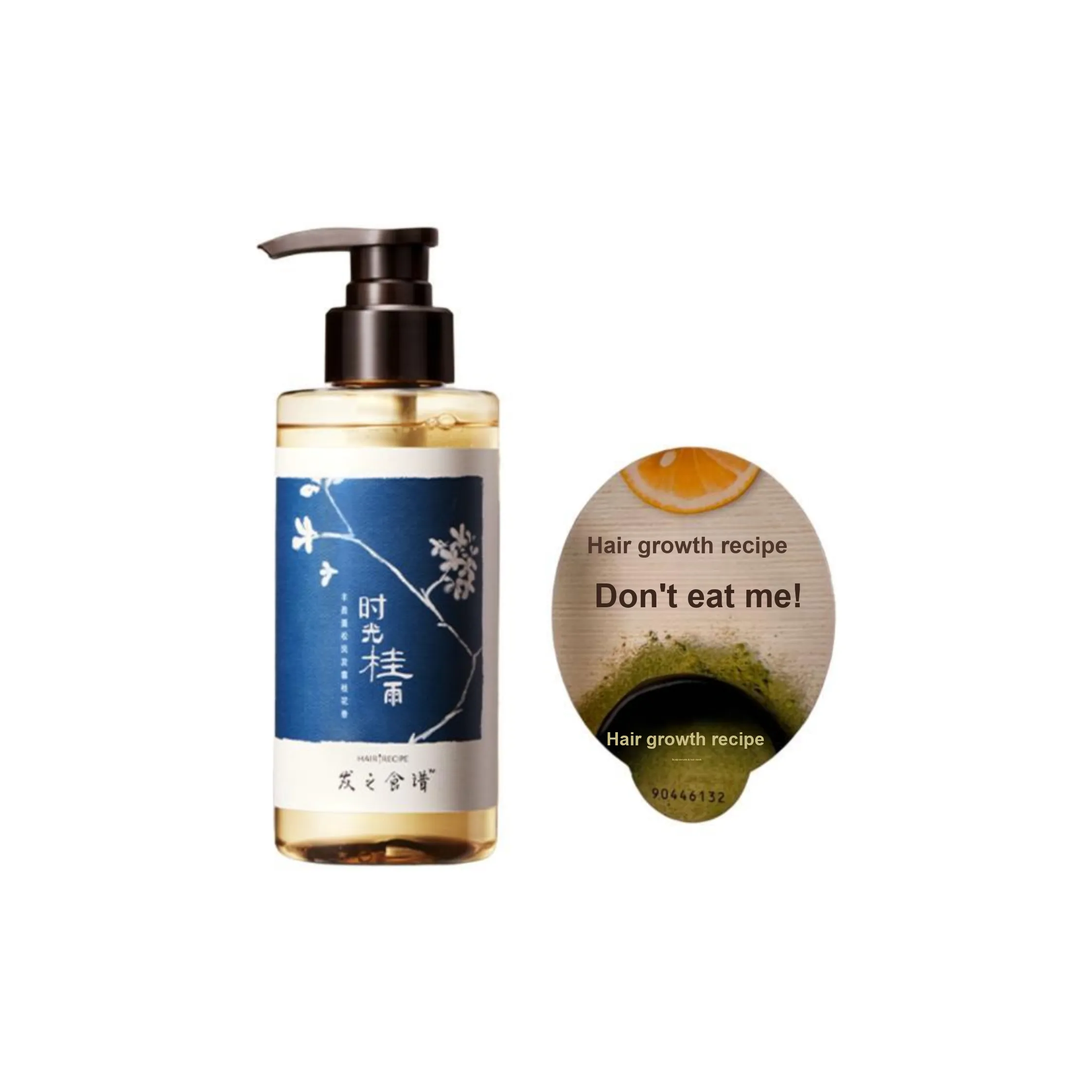 Hair Recipe Османтус Увлажняющие и Гидратирующие Наборы Шампунь и Кондиционер Контроль Жирности Очищение 280 мл + 12 мл