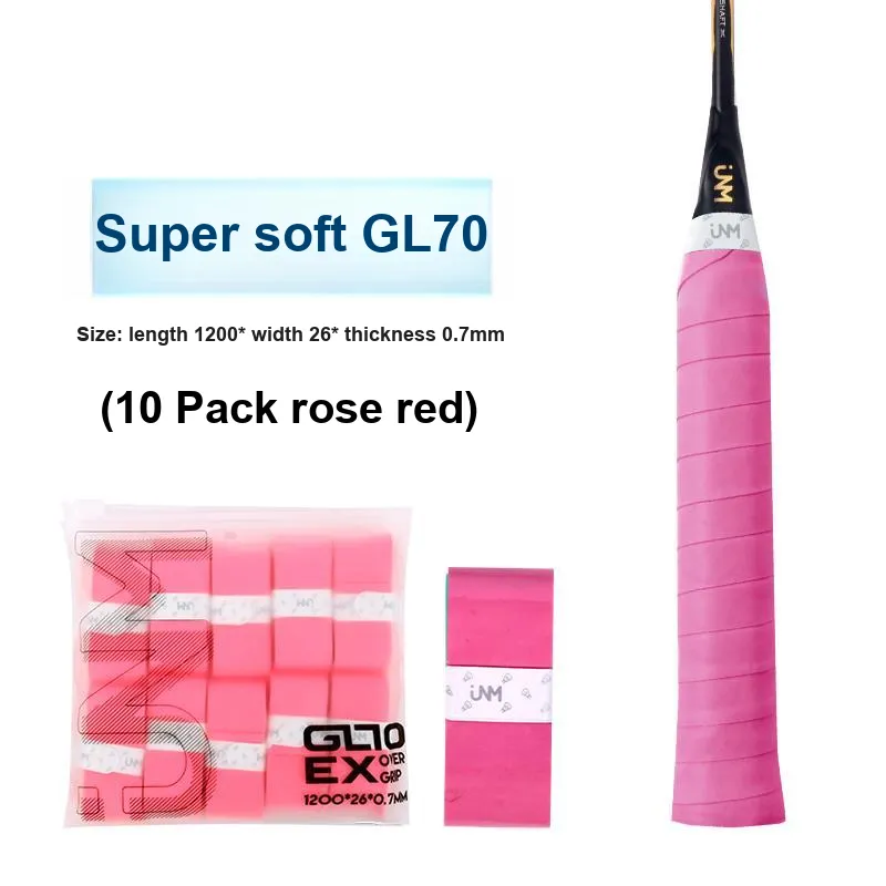 JNM Badminton Grip Tape Polyurethane All, Moisture Wicking Thin Viscosity-13