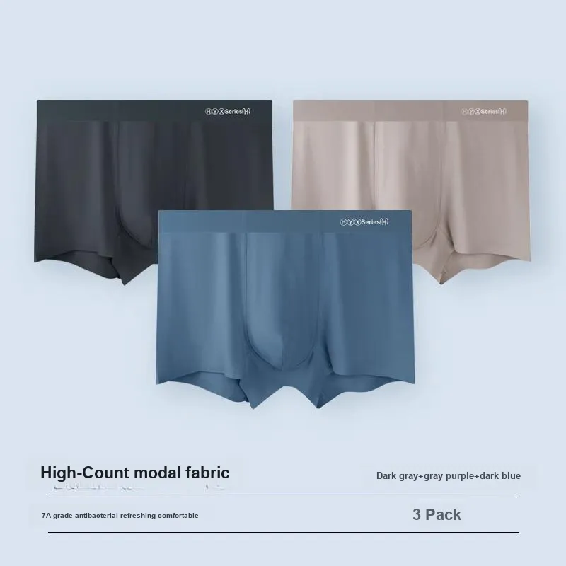 H YXIANG Underpants Men's Combo Set-61