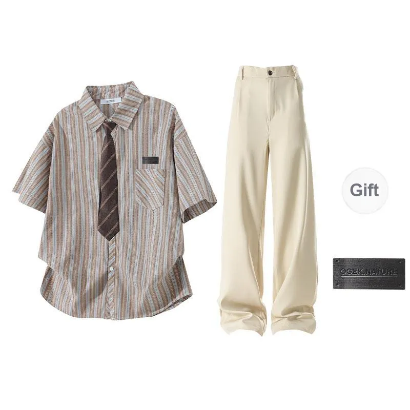 OGEK Shirt Matching Sets Unisex-17