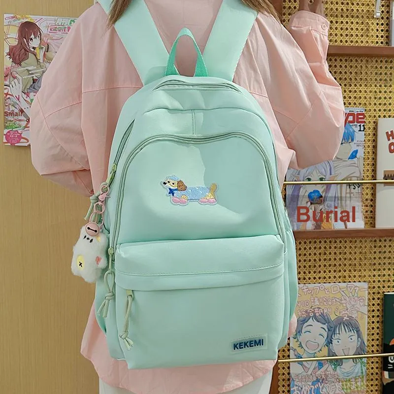 Wolfhorse Polyester Backpack Unisex Multicolor-28
