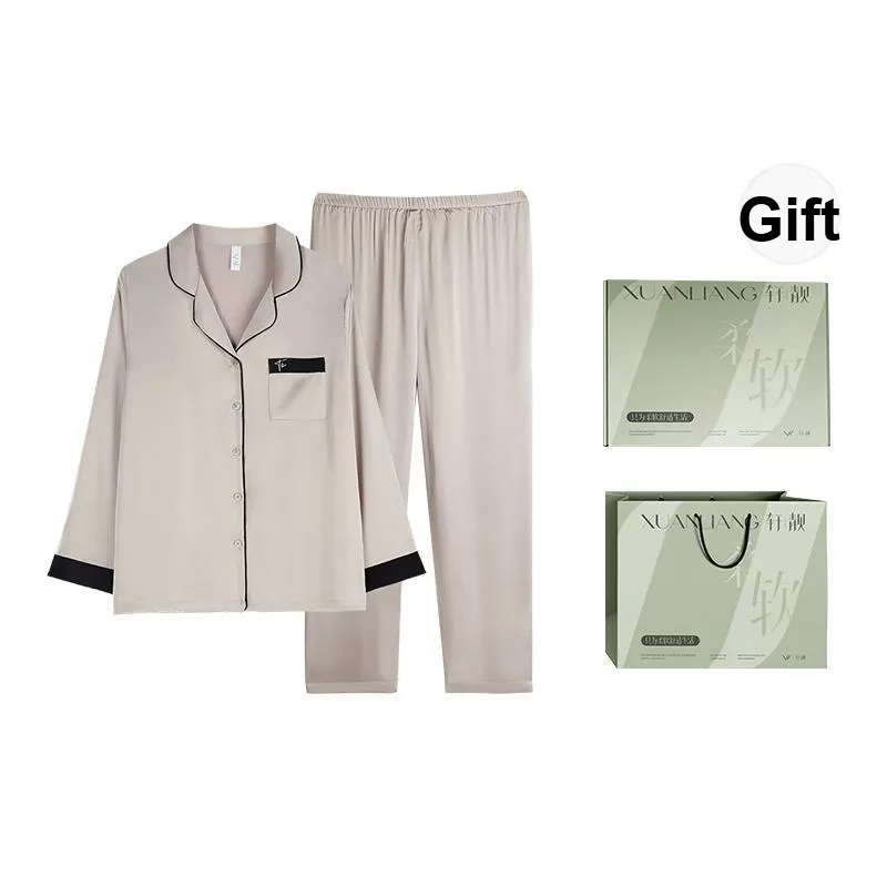Xuan Liang Couple Pajama Set Unisex Gift Box Set-4