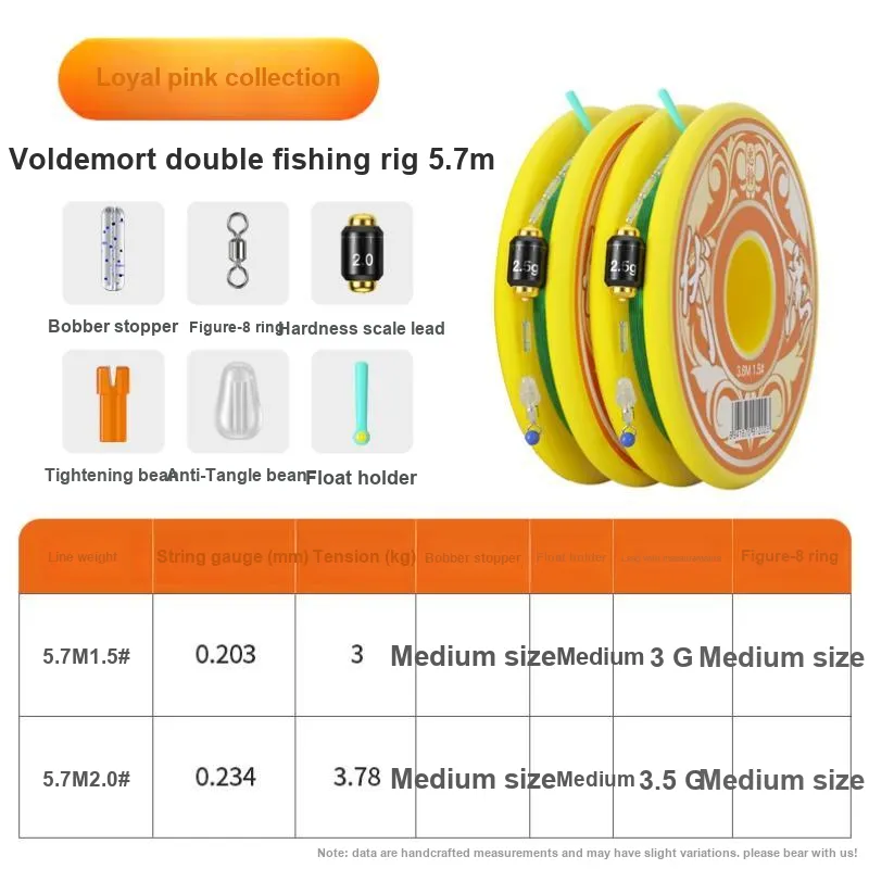 Jiadiaoni Fish Line Main Line Pack Of 2 Rolls-14