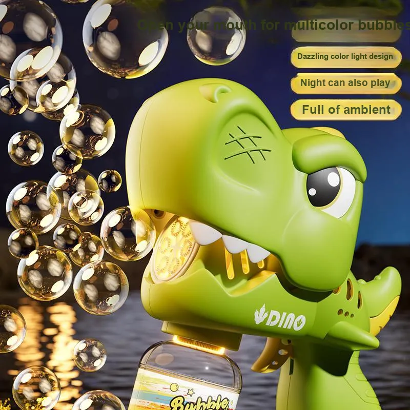 Bergers Dinosaur Kids Fully Automatic Bubble Machines-3
