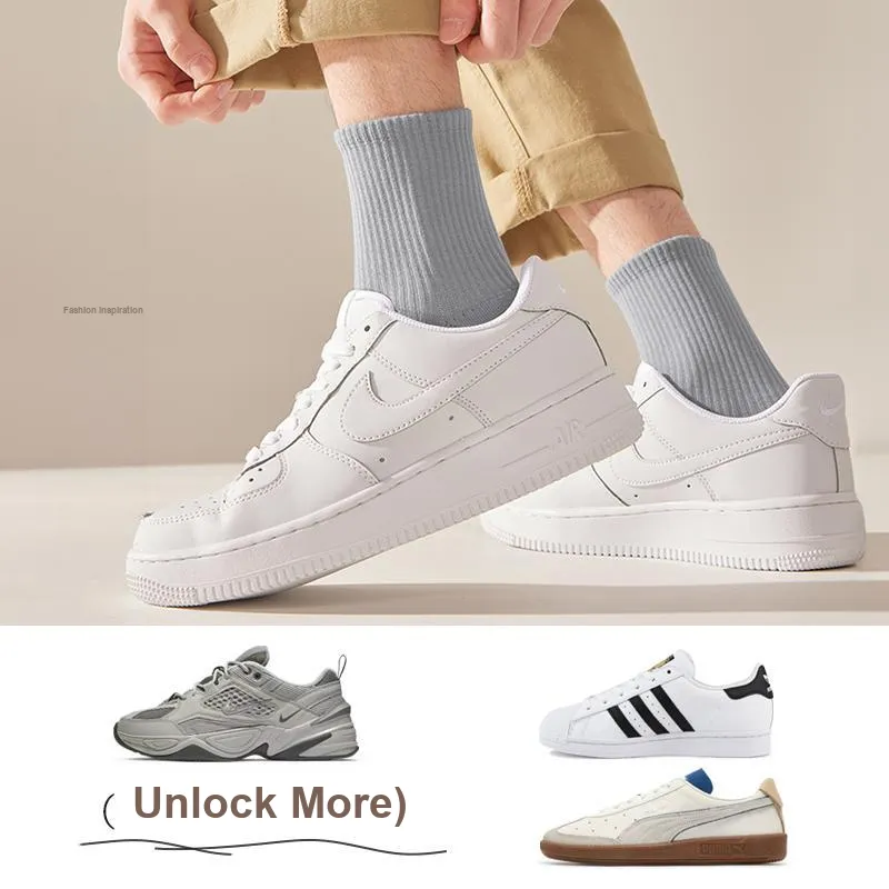 PLANDOO Mid Calf Socks Men's Box Of 3 Pairs-7