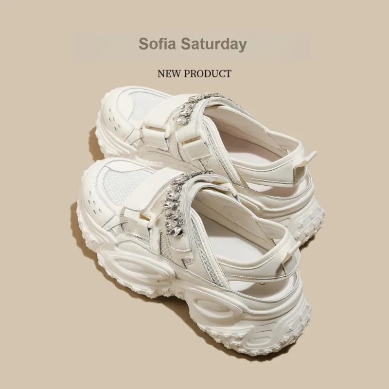 Safiya Low Top Chunky Sneakers Women's-2