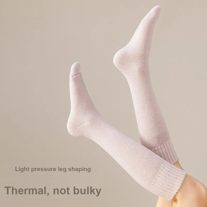 MIIOW Knee High Socks Women's Combo Set-1