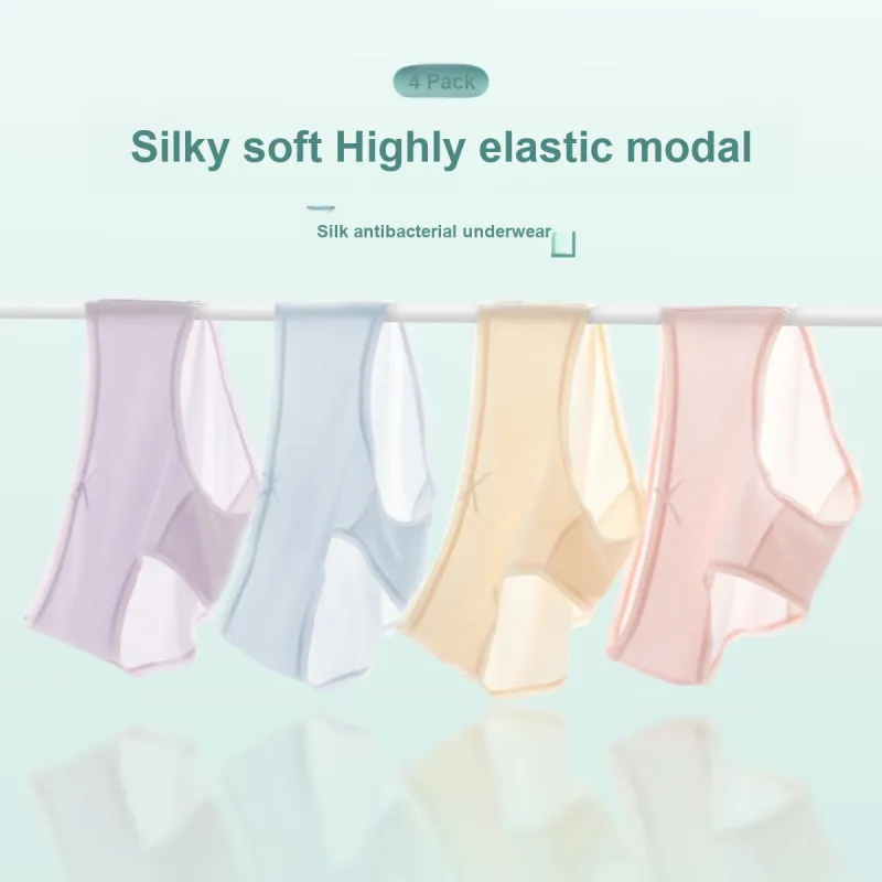 Urban Beauty Underpants Natural Cooling, No Restriction, Seamless Women's 4 Pack-2