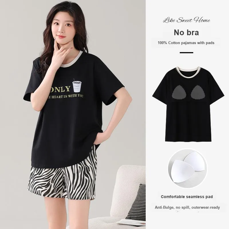 NOME Spring Summer Pajama Set Women's-7
