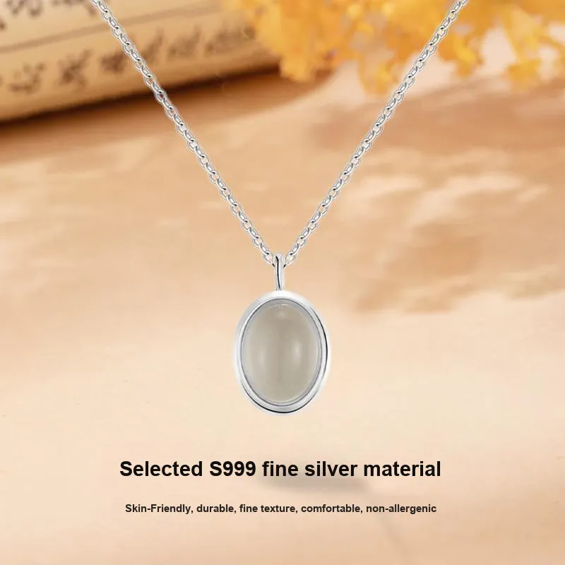 MISS TOOYA Chalcedony Necklaces Women's-4