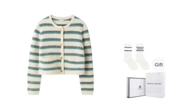 Charlie Luciano Sweater Women's White Blue