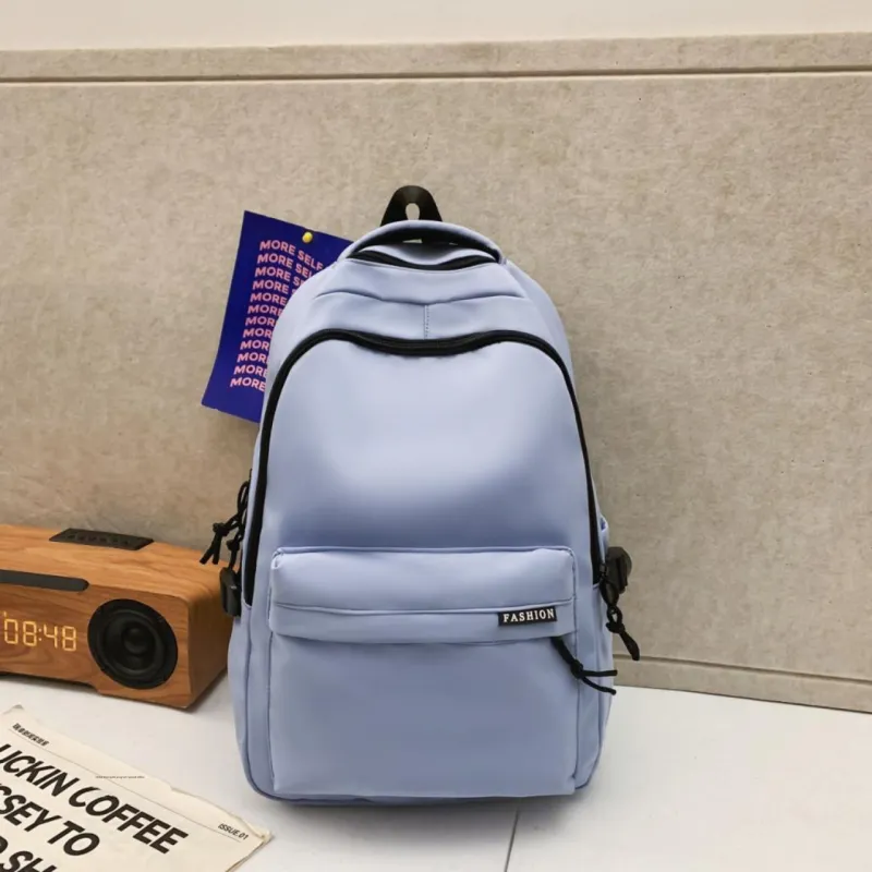 Parker Bear Nylon Backpack Unisex Multicolor-21