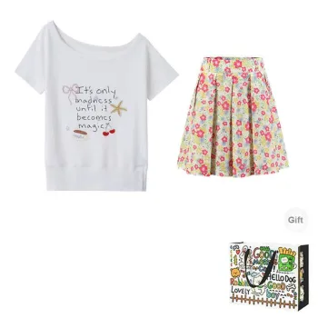 HAPG Two Piece Skirt Sets Women's