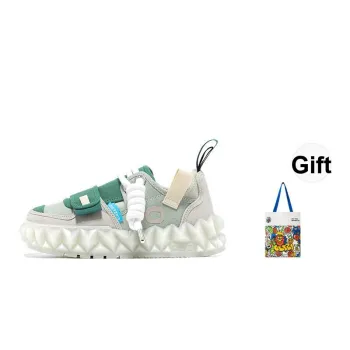 OETZI Ice Mountain Series 4 The Ice Man Oz, Ugly Cute Shoes Stylish Skateboarding Shoes Unisex Green